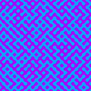 soyut geometrik dikişsiz desen, vektör illüstrasyonu 