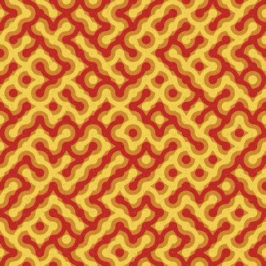 soyut geometrik dikişsiz desen, vektör illüstrasyonu 