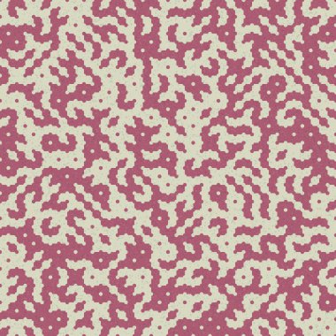 Soyut Geometrik Desen, üretken hesaplama sanatı çizimi 