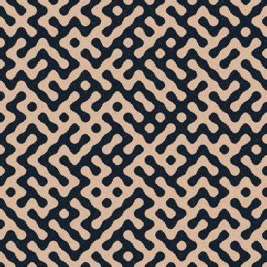 Soyut Geometrik Desen, üretken hesaplama sanatı çizimi