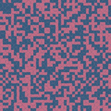 Soyut Geometrik Desen, üretken hesaplama sanatı çizimi