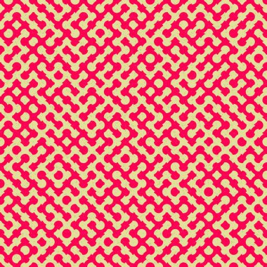 Soyut Geometrik Desen, üretken hesaplama sanatı çizimi