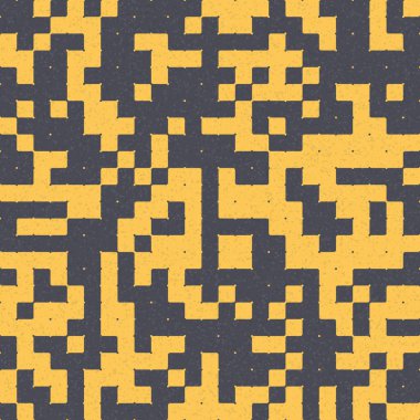 Soyut Geometrik Desen, üretken hesaplama sanatı çizimi