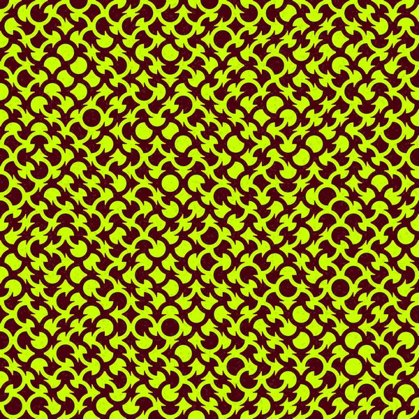 Patrón Geométrico Abstracto Ilustración Arte Computacional Generativo — Vector de stock