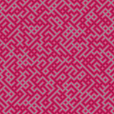 Soyut Geometrik Desen, üretken hesaplama sanatı çizimi