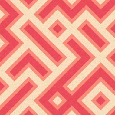 Soyut Geometrik Desen, üretken hesaplama sanatı çizimi