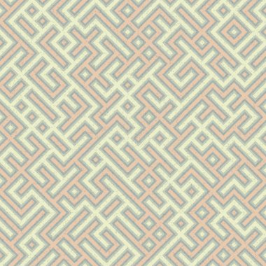 Soyut Geometrik Desen, üretken hesaplama sanatı çizimi