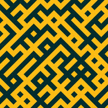 Soyut Geometrik Desen, üretken hesaplama sanatı çizimi