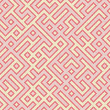 Soyut Geometrik Desen, üretken hesaplama sanatı çizimi