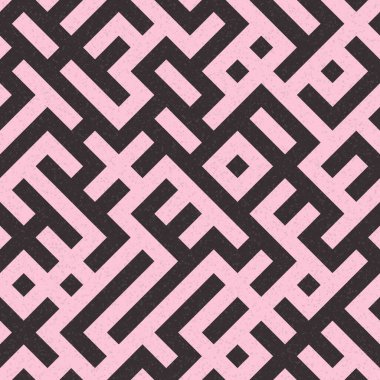 Soyut Geometrik Desen, üretken hesaplama sanatı çizimi