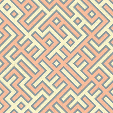 Soyut Geometrik Desen, üretken hesaplama sanatı çizimi