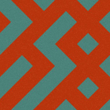 Soyut Geometrik Desen, üretken hesaplama sanatı çizimi