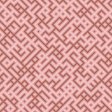 Soyut Geometrik Desen, üretken hesaplama sanatı çizimi