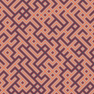 Soyut Geometrik Desen, üretken hesaplama sanatı çizimi