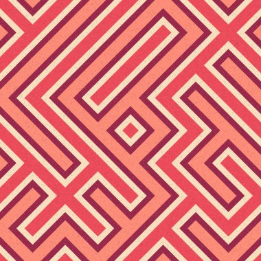 Soyut Geometrik Desen, üretken hesaplama sanatı çizimi