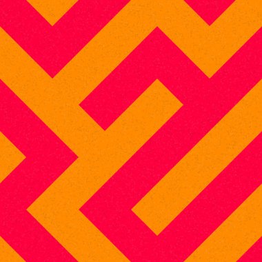 Soyut Geometrik Desen, üretken hesaplama sanatı çizimi