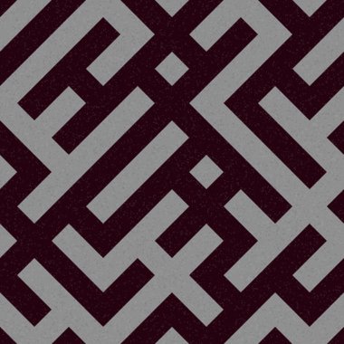 Soyut Geometrik Desen, üretken hesaplama sanatı çizimi