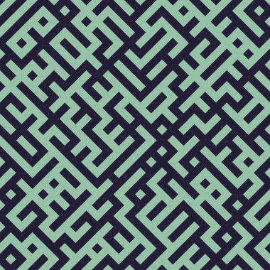 Soyut Geometrik Desen, üretken hesaplama sanatı çizimi