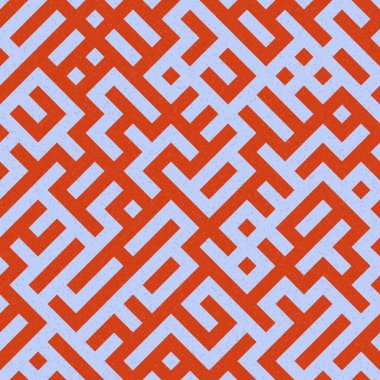 Soyut Geometrik Desen, üretken hesaplama sanatı çizimi