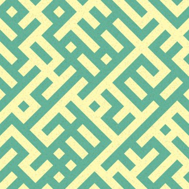 Soyut Geometrik Desen, üretken hesaplama sanatı çizimi