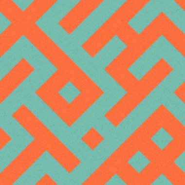 Soyut Geometrik Desen, üretken hesaplama sanatı çizimi