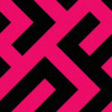 Soyut Geometrik Desen, üretken hesaplama sanatı çizimi