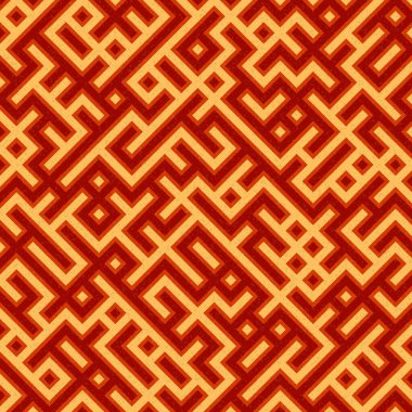 Soyut Geometrik Desen, üretken hesaplama sanatı çizimi