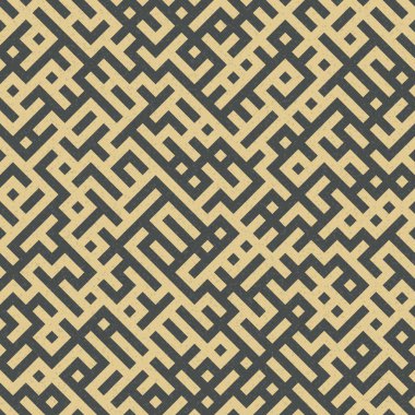 Soyut Geometrik Desen, üretken hesaplama sanatı çizimi