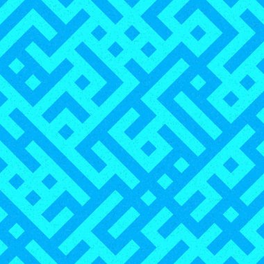 Soyut Geometrik Desen, üretken hesaplama sanatı çizimi