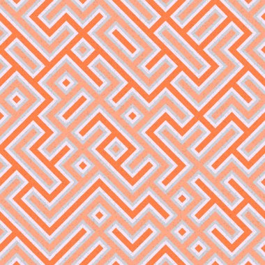 Soyut Geometrik Desen, üretken hesaplama sanatı çizimi