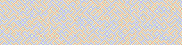 Abstraktes Geometrisches Muster Vektorillustration — Stockvektor