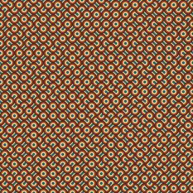 Soyut Geometrik Desen, üretken hesaplama sanatı çizimi