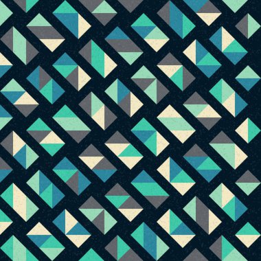 Soyut Geometrik Desen üretken hesaplayıcı sanat vektörü çizimi