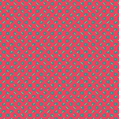 Soyut Geometrik Desen, üretken hesaplama sanatı çizimi