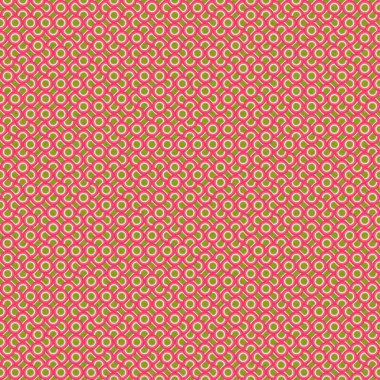 Soyut Geometrik Desen, üretken hesaplama sanatı çizimi