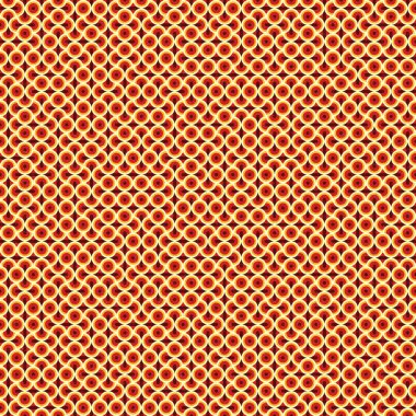 Soyut Geometrik Desen, üretken hesaplama sanatı çizimi