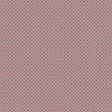 Soyut Geometrik Desen, üretken hesaplama sanatı çizimi