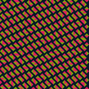 Soyut Geometrik Desen üretken hesaplayıcı sanat vektörü çizimi