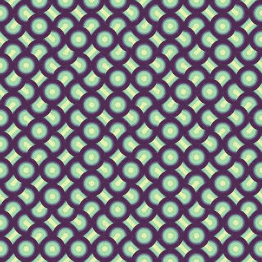 Soyut Geometrik Desen, üretken hesaplama sanatı çizimi