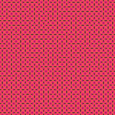 Soyut Geometrik Desen üretken hesaplayıcı sanat vektörü çizimi