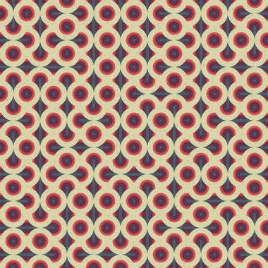 Soyut Geometrik Desen üretken hesaplayıcı sanat vektörü çizimi