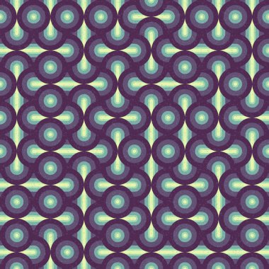 Soyut Geometrik Desen üretken hesaplayıcı sanat vektörü çizimi