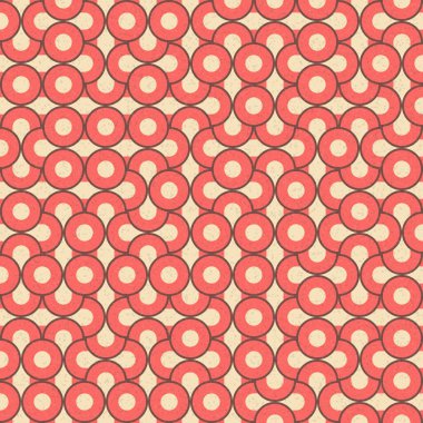 Soyut Geometrik Desen, üretken hesaplama sanatı çizimi