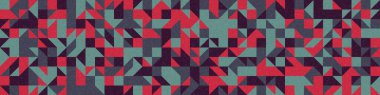 Soyut geometrik desen. vektör illüstrasyonu     