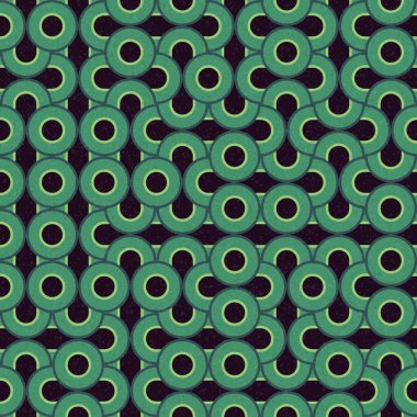 Soyut Geometrik Desen üretken hesaplayıcı sanat vektörü çizimi