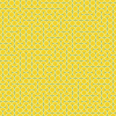 Soyut Geometrik Desen üretken hesaplayıcı sanat vektörü çizimi