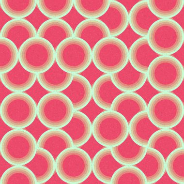 Soyut Geometrik Desen, üretken hesaplama sanatı çizimi