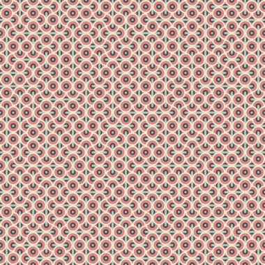 Soyut Geometrik Desen üretken hesaplayıcı sanat vektörü çizimi