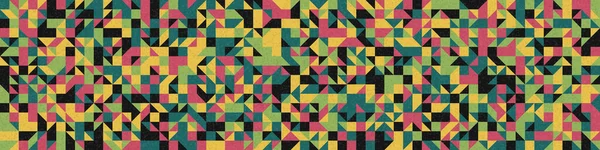 Abstract Geometrische Patroon Generatieve Computationele Kunst Vector Illustratie — Stockvector