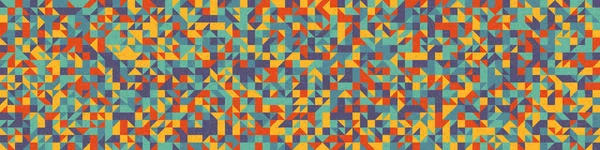 Abstrakte Geometrische Muster Generative Computergestützte Kunstillustration — Stockvektor